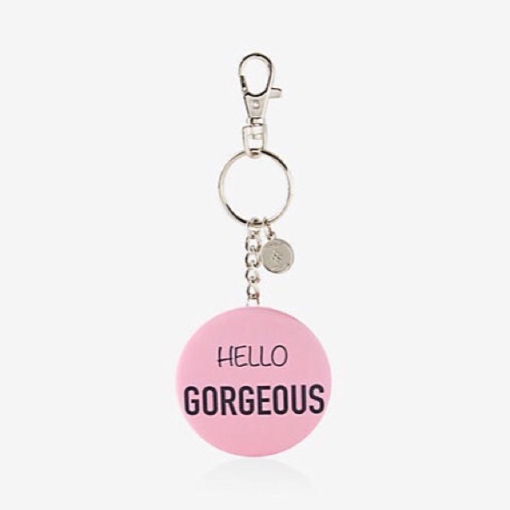 ✨HP✨Hello Gorgeous Keychain And Bag Charm✨
